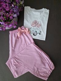 Pink T-shirt set