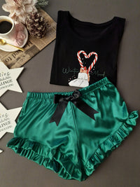 Green Christmas set 5