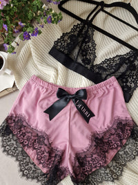 Pink Bambus short