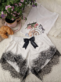 White Bambus Top