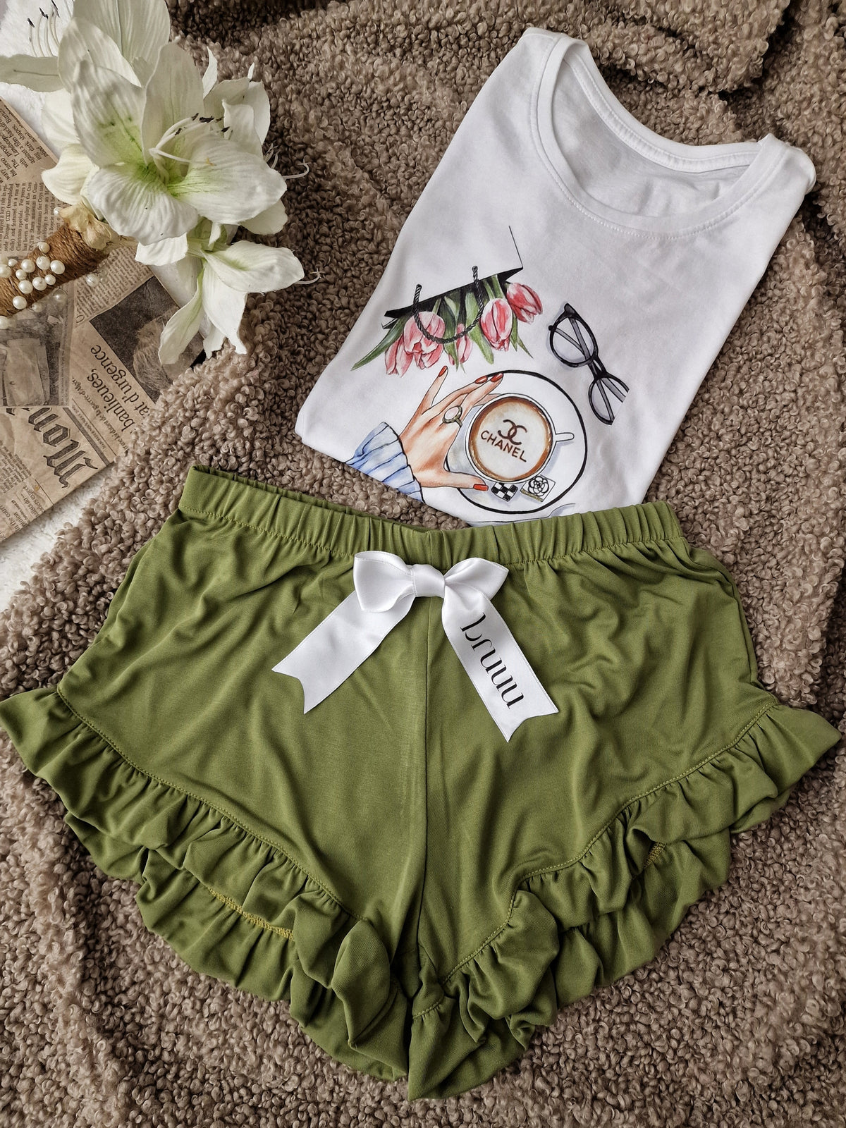Matcha T-shirt set
