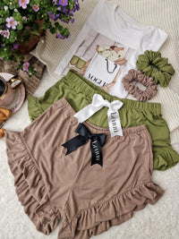Matcha Brown box s gumičkami