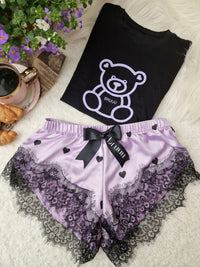Purple Teddy set 1