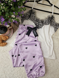 White Purple set