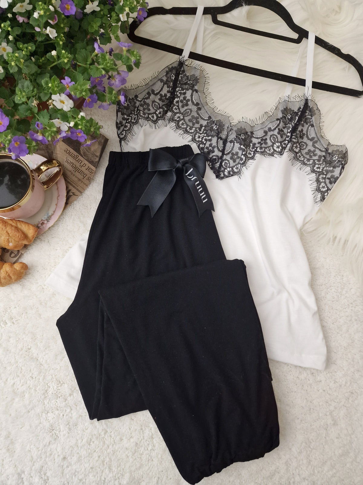 Black White top