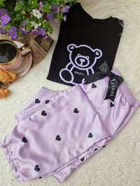 Teddy Purple Long