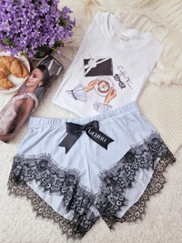 Blue & white set