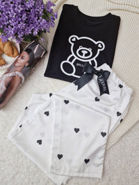 White Teddy long set