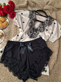 Beige & Black set 1