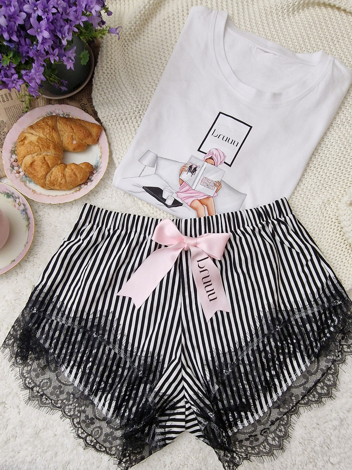 Black & White Woman set