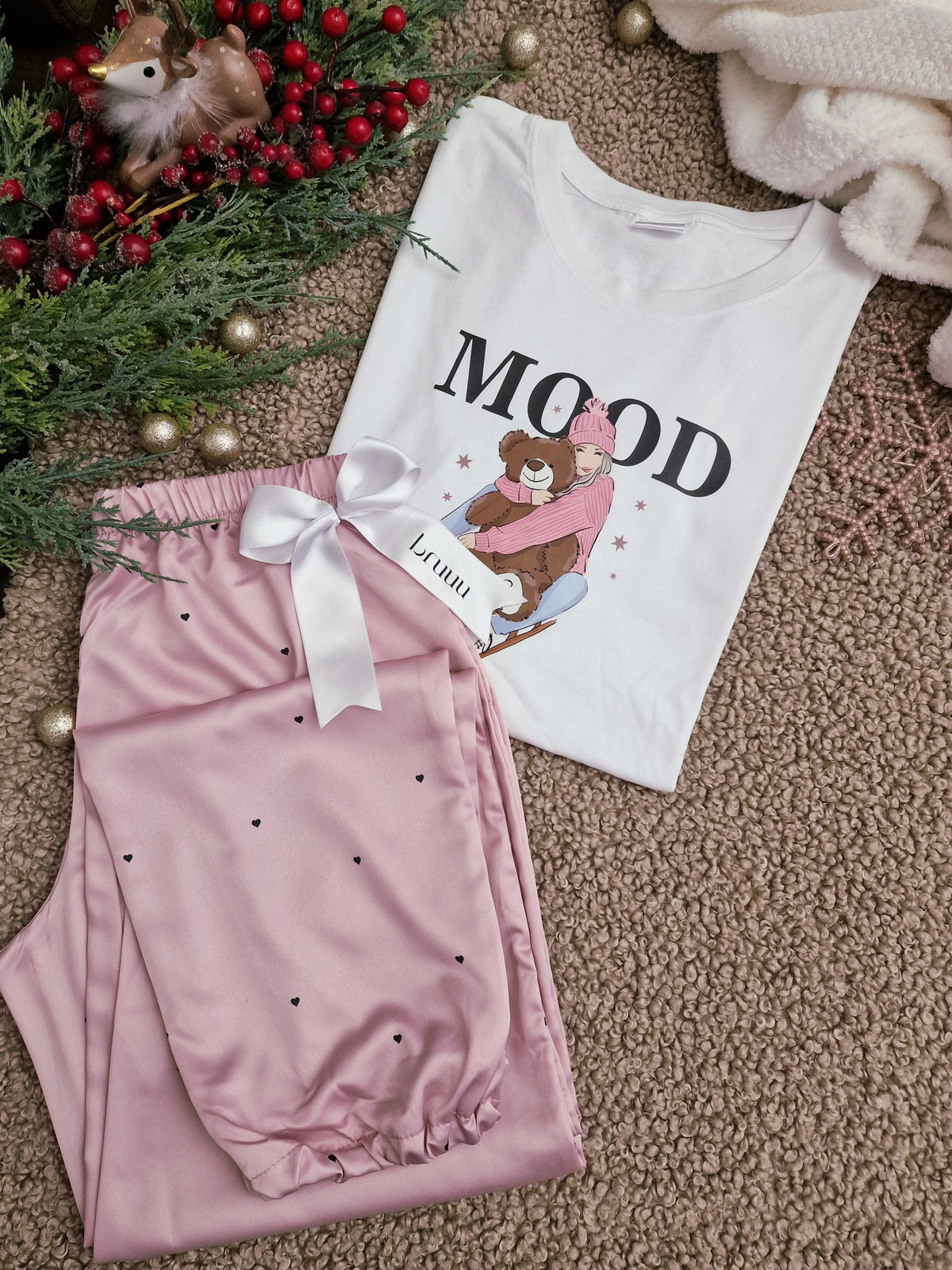 Pinky Teddy set