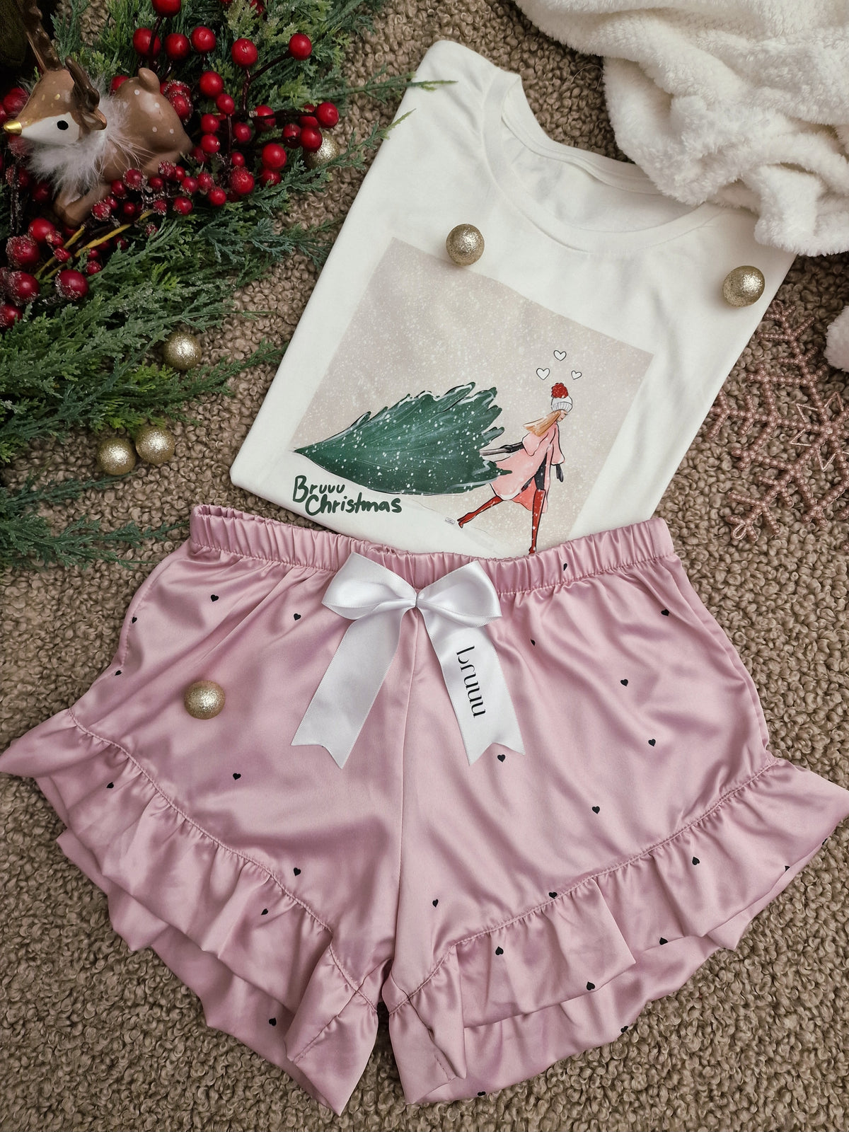 Christmas short set